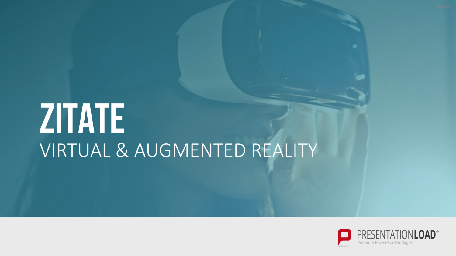 Virtual & Augmented Reality PowerPoint-Vorlage