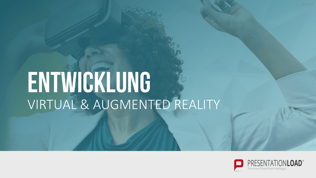 Virtual & Augmented Reality PowerPoint-Vorlage