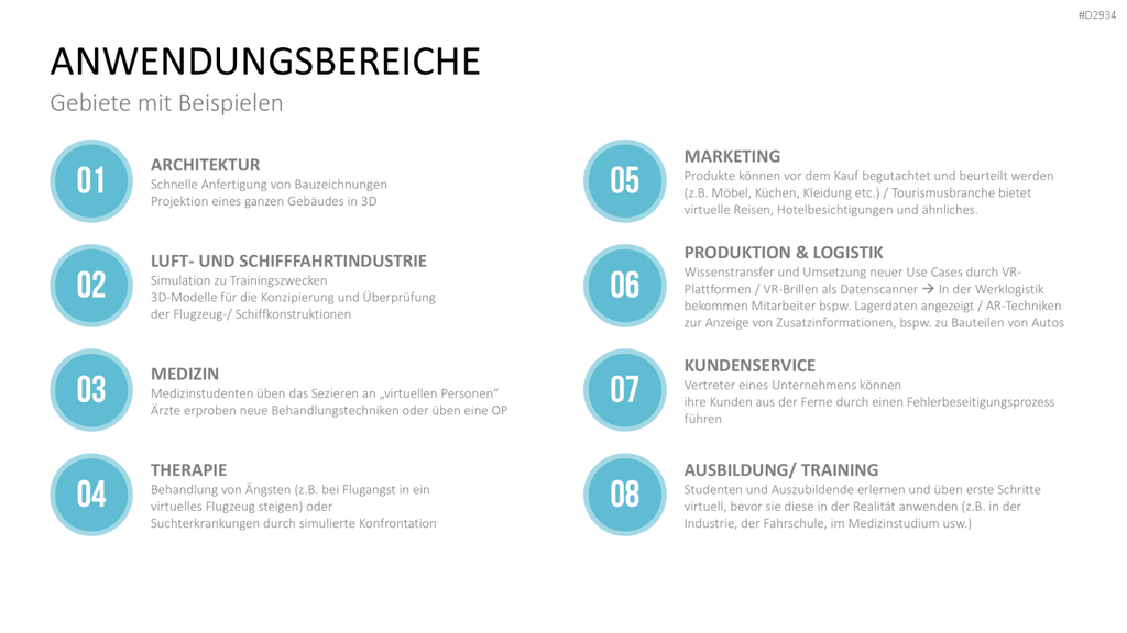 Virtual & Augmented Reality PowerPoint-Vorlage
