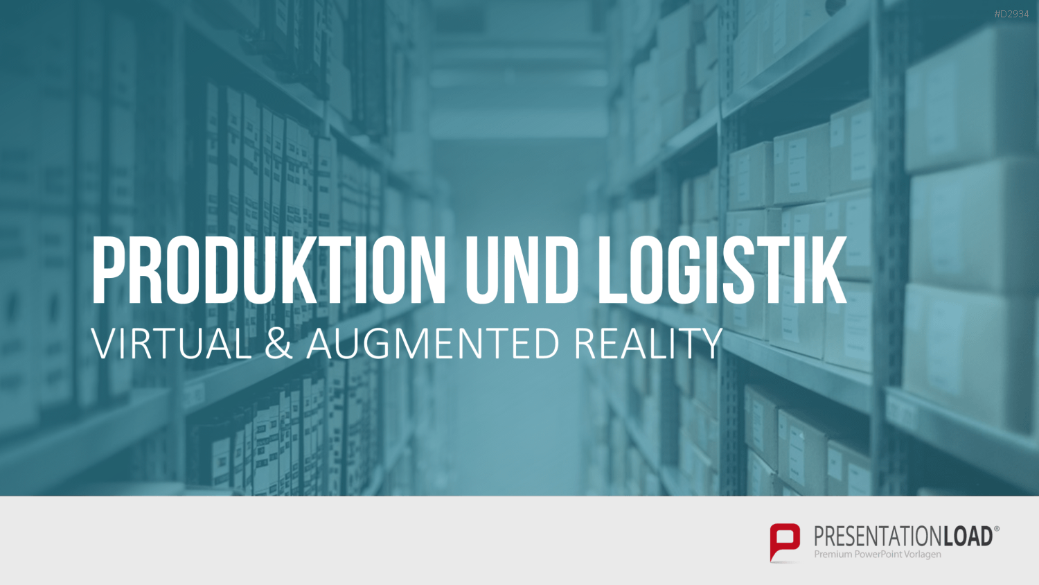 Virtual & Augmented Reality PowerPoint-Vorlage