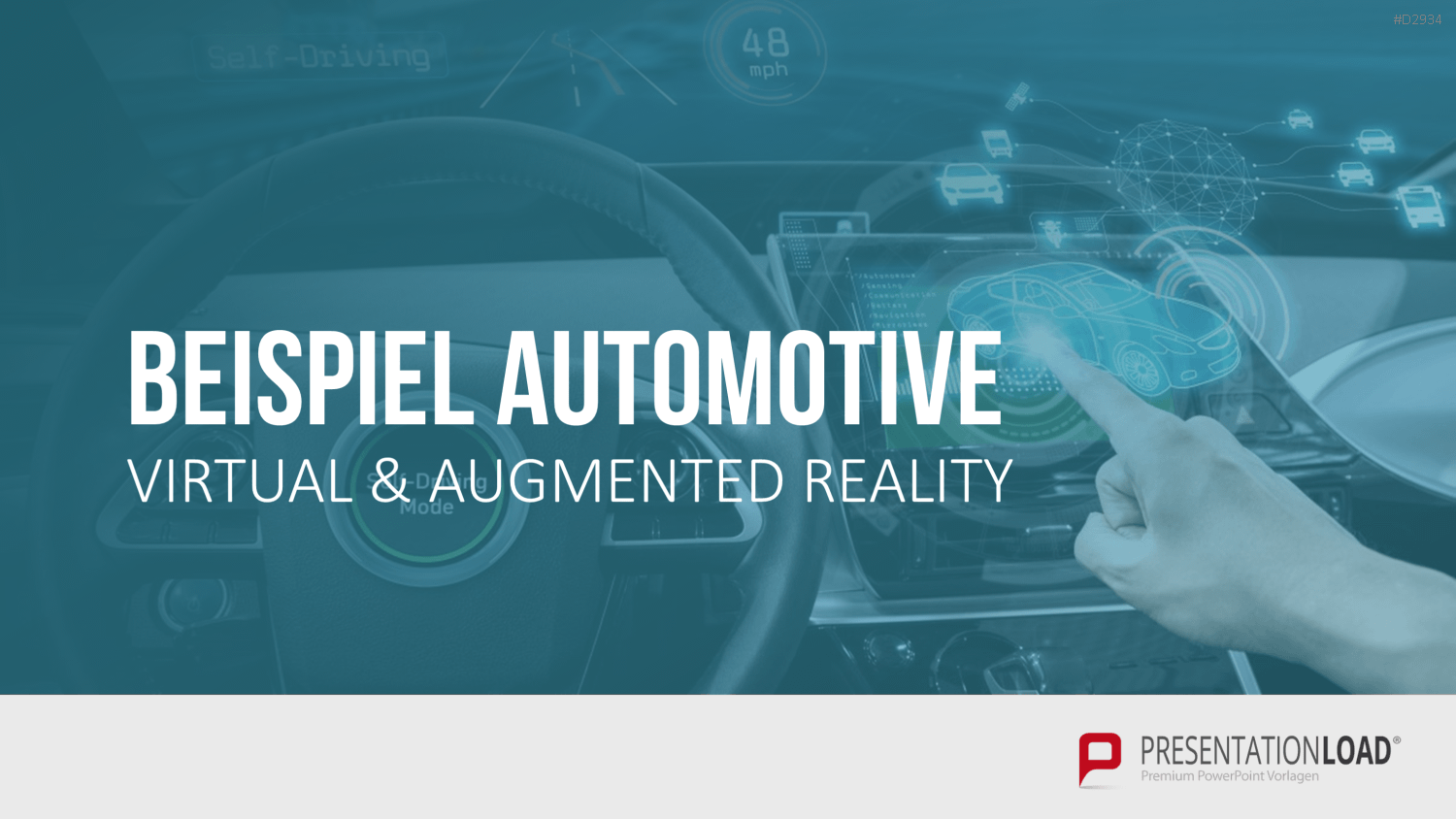 Virtual & Augmented Reality PowerPoint-Vorlage