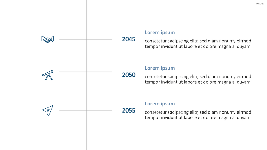 Vision, Mission, Werte-Bundle PowerPoint-Vorlage