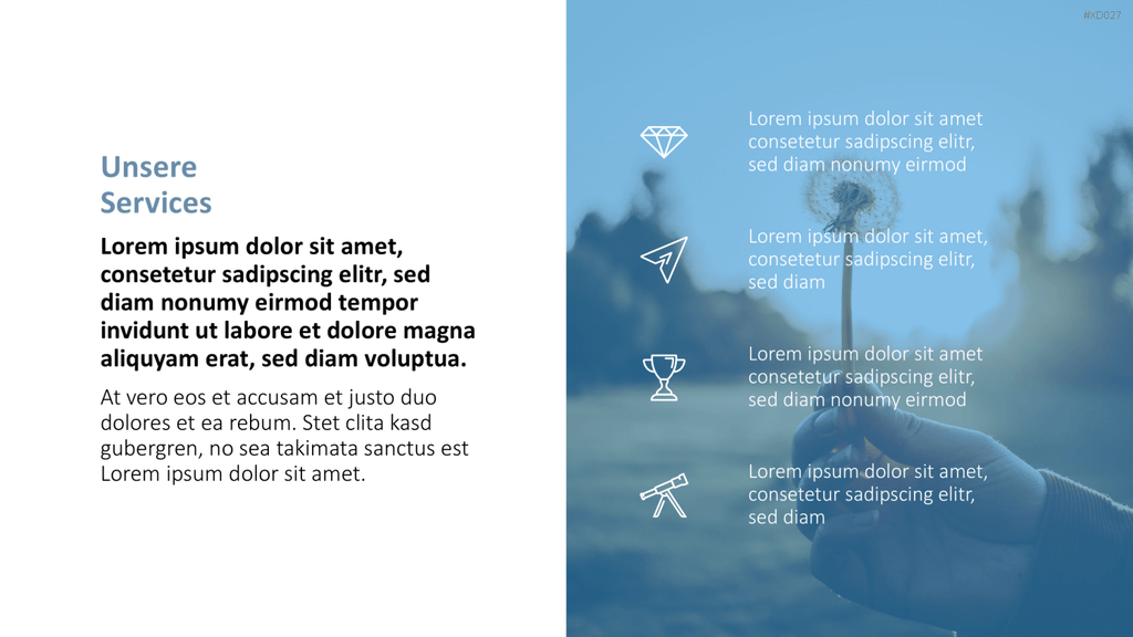 Vision, Mission, Werte-Bundle PowerPoint-Vorlage
