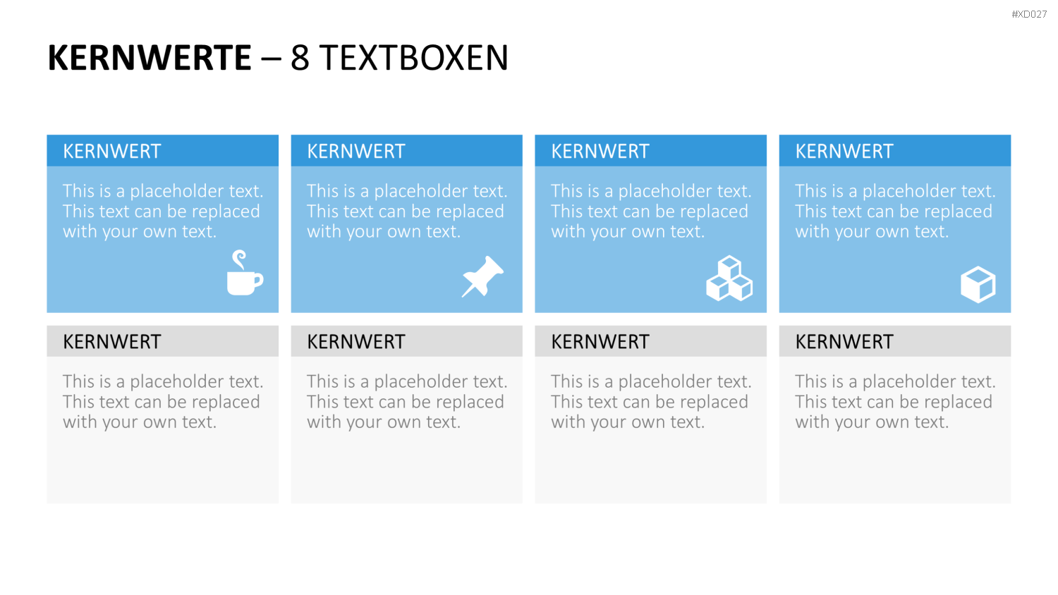 Vision, Mission, Werte-Bundle PowerPoint-Vorlage