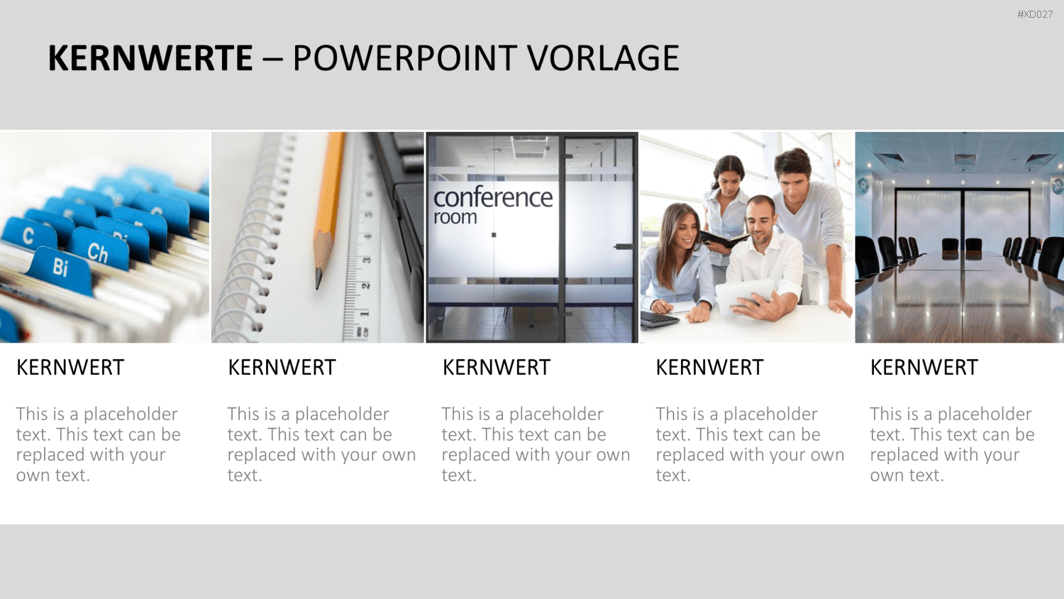 Vision, Mission, Werte-Bundle PowerPoint-Vorlage