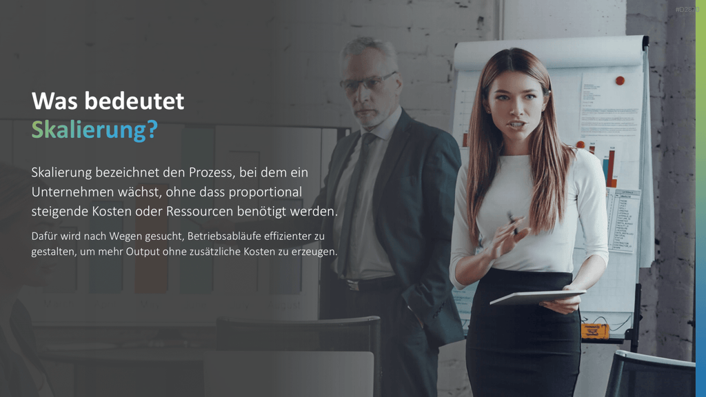 Wachstumsstrategien (Skalierung) PowerPoint-Vorlage