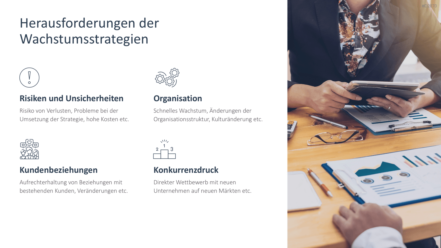 Wachstumsstrategien (Skalierung) PowerPoint-Vorlage