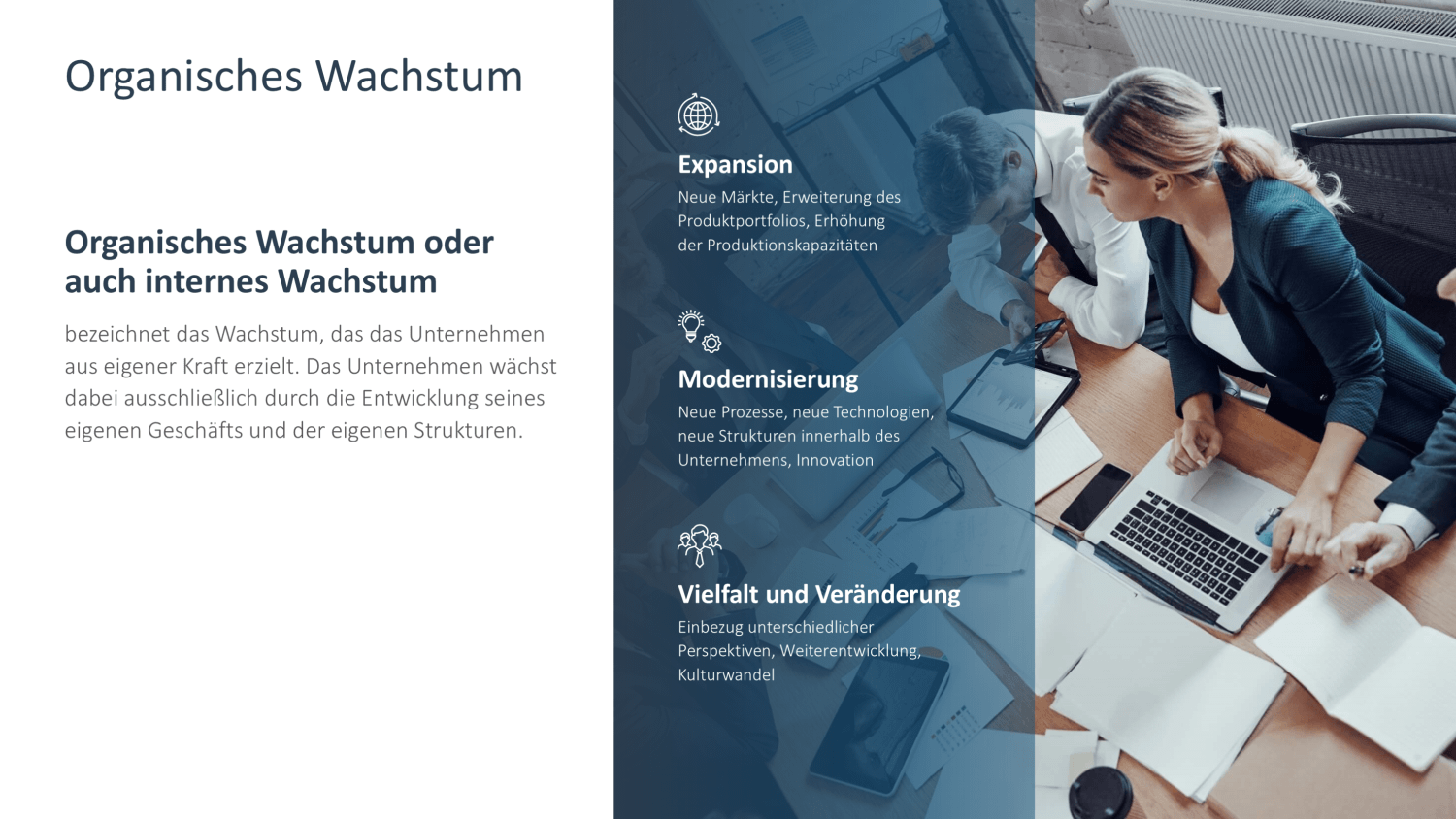 Wachstumsstrategien (Skalierung) PowerPoint-Vorlage