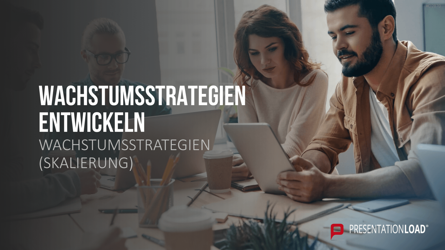 Wachstumsstrategien (Skalierung) PowerPoint-Vorlage