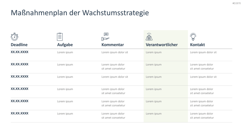 Wachstumsstrategien (Skalierung) PowerPoint-Vorlage