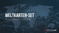 Weltkarte PowerPoint-Vorlage