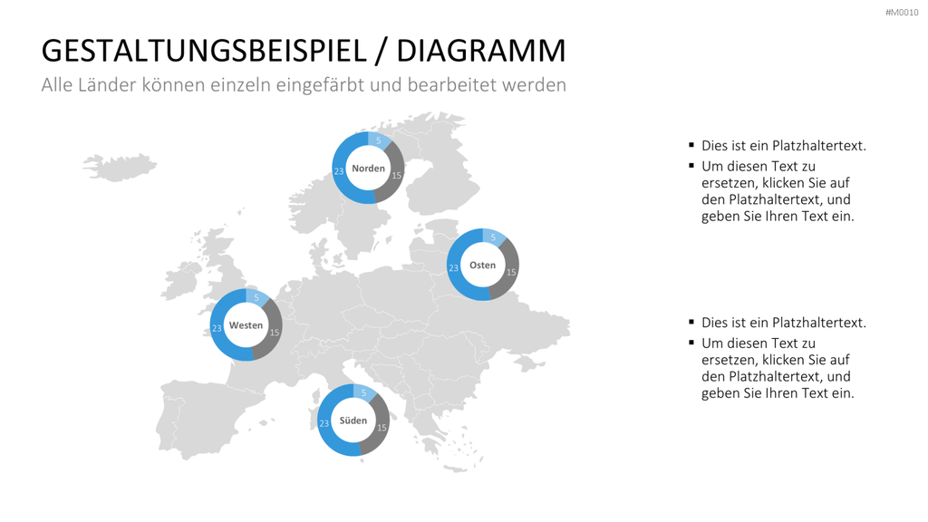 Weltkarte PowerPoint-Vorlage