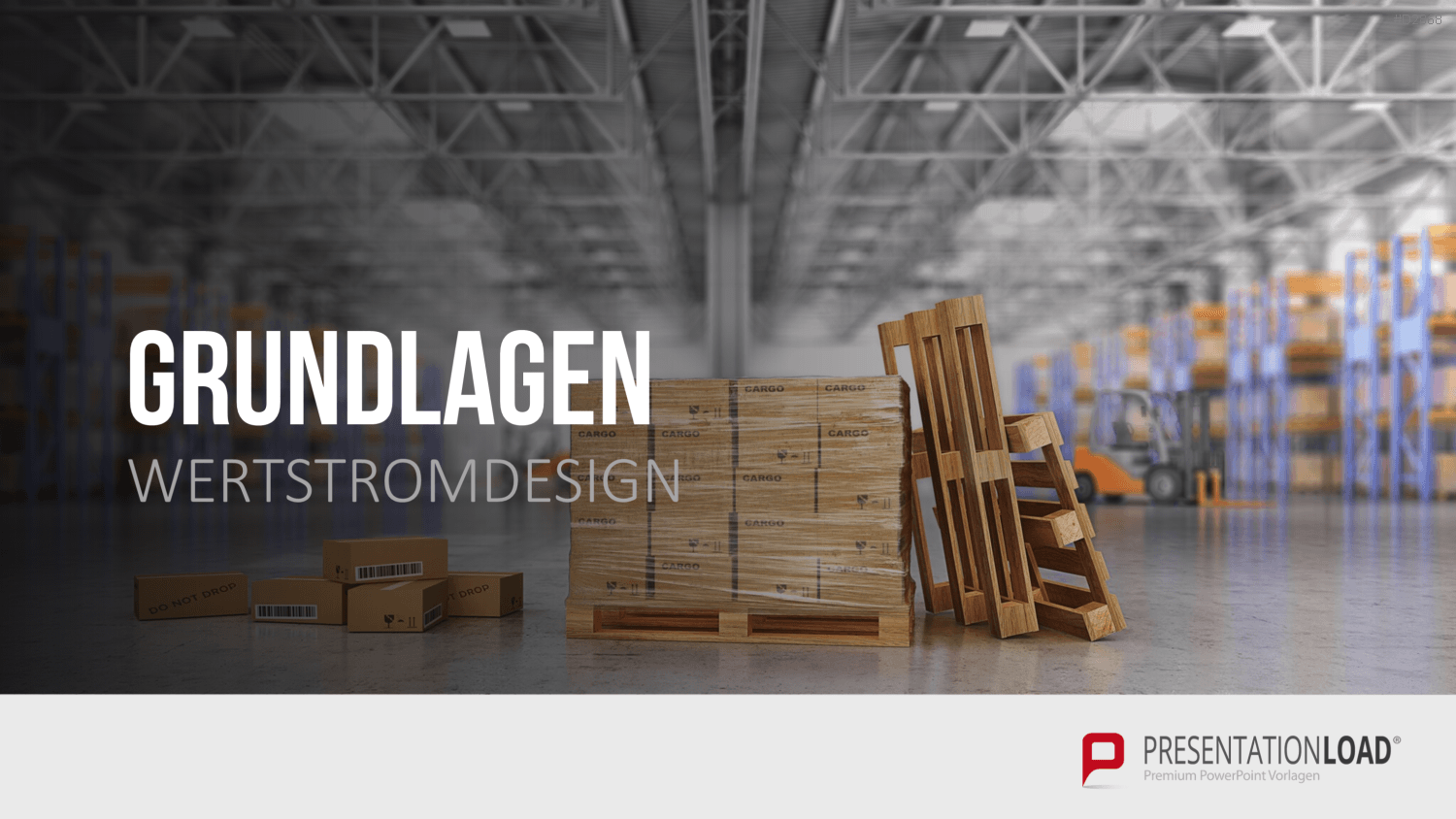Wertstromdesign PowerPoint-Vorlage