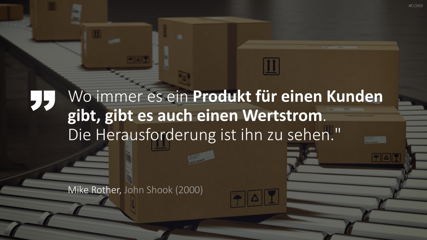 Wertstromdesign PowerPoint-Vorlage