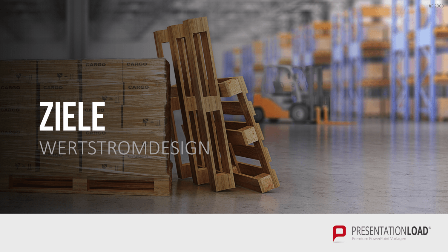 Wertstromdesign PowerPoint-Vorlage