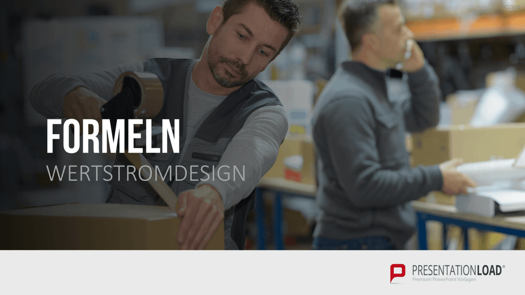Wertstromdesign PowerPoint-Vorlage