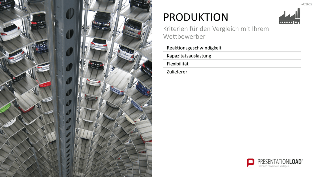 Wettbewerbsanalyse PowerPoint-Vorlage