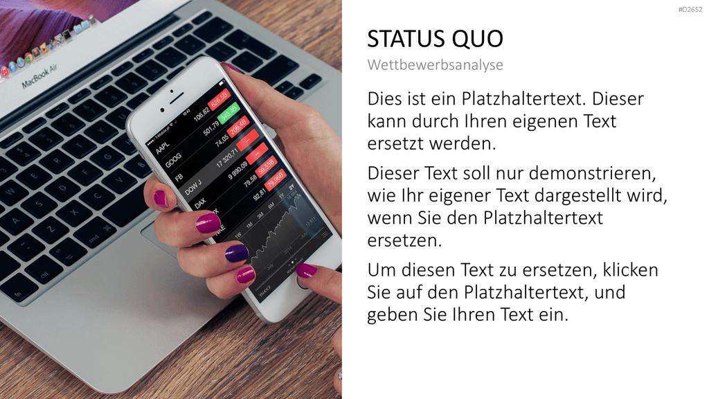 Wettbewerbsanalyse PowerPoint-Vorlage
