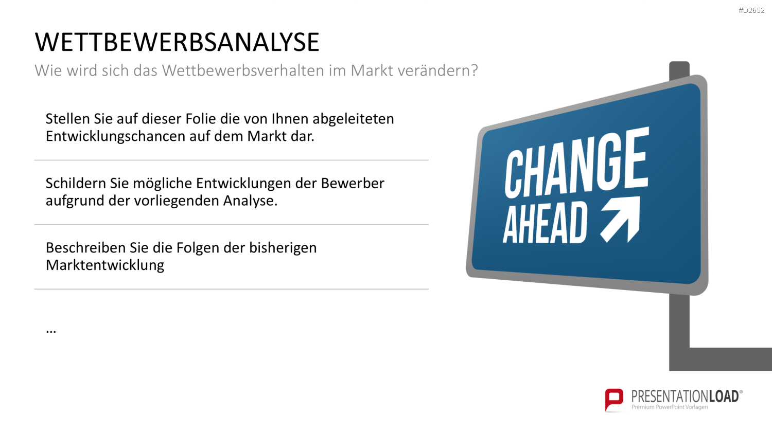 Wettbewerbsanalyse PowerPoint-Vorlage