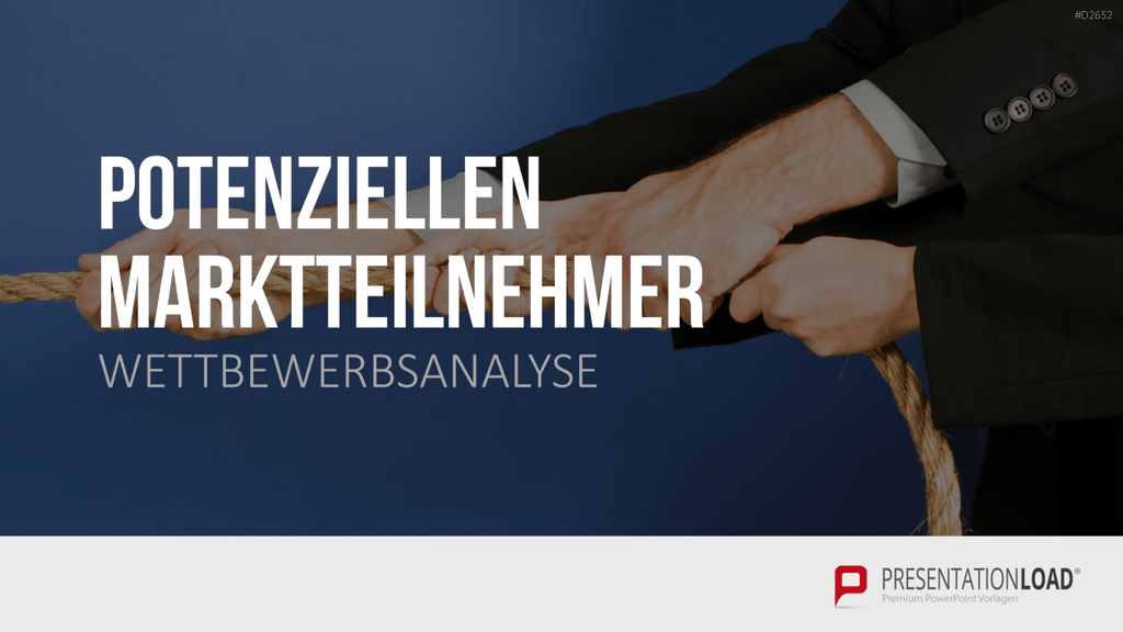 Wettbewerbsanalyse PowerPoint-Vorlage