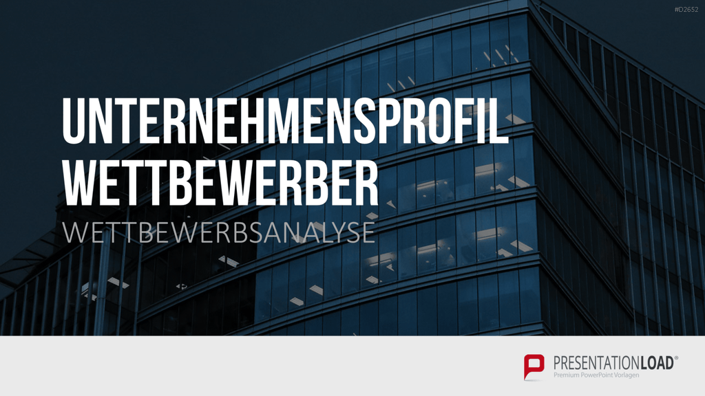 Wettbewerbsanalyse PowerPoint-Vorlage