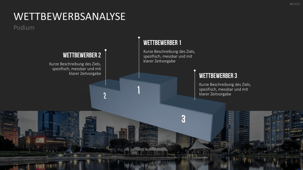 Wettbewerbsanalyse PowerPoint-Vorlage