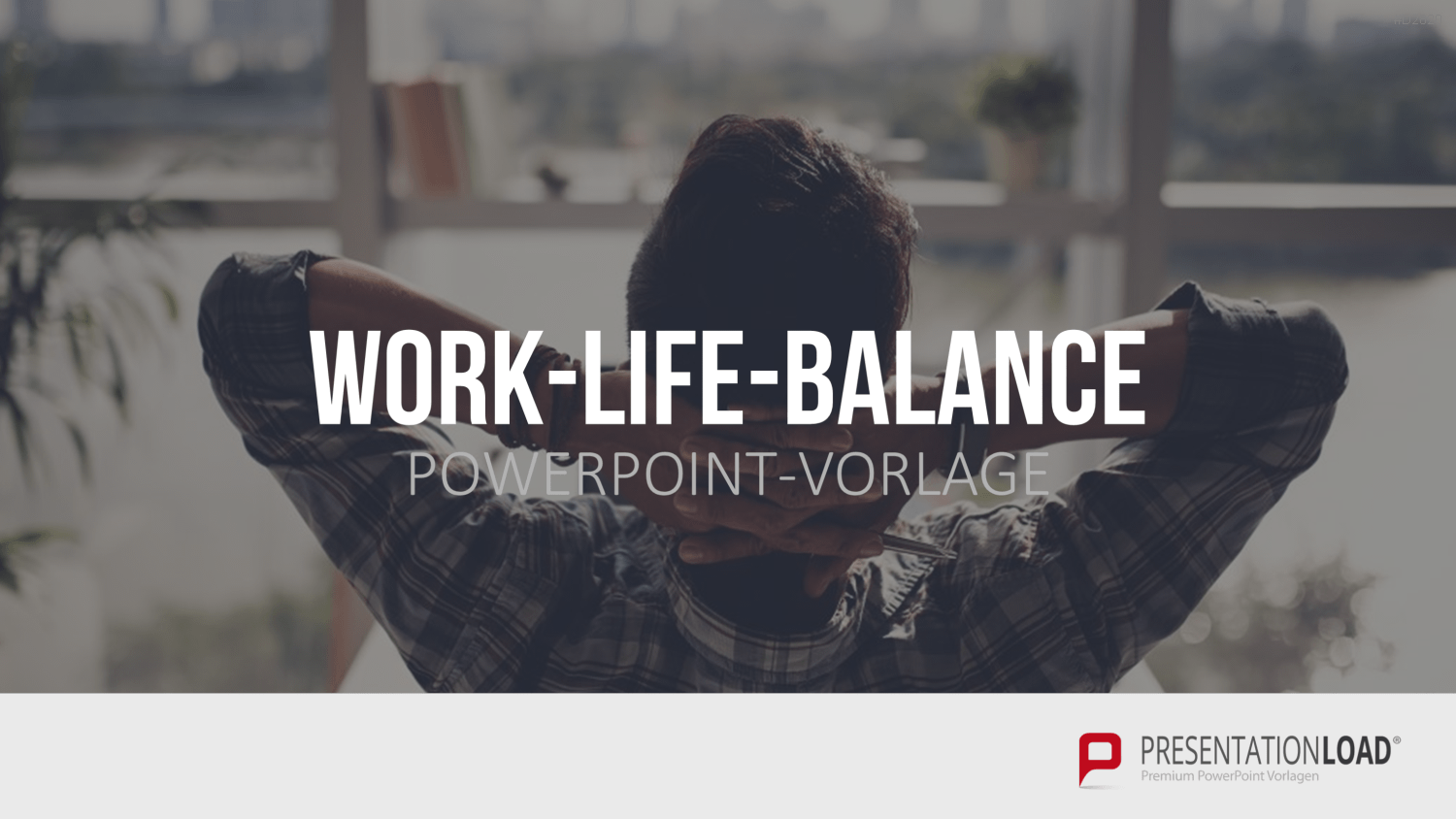 Work-Life-Balance PowerPoint-Vorlage