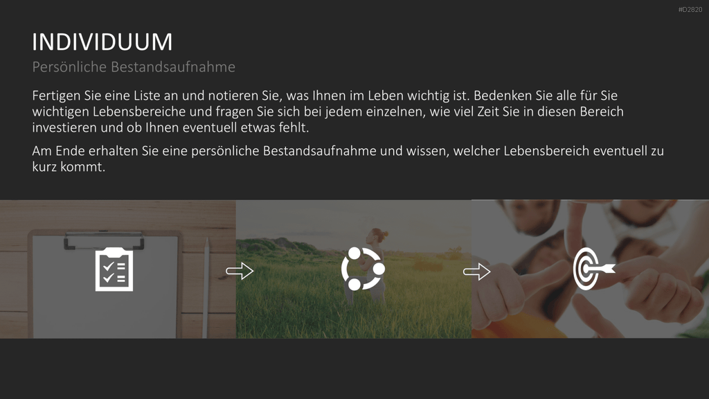 Work-Life-Balance PowerPoint-Vorlage