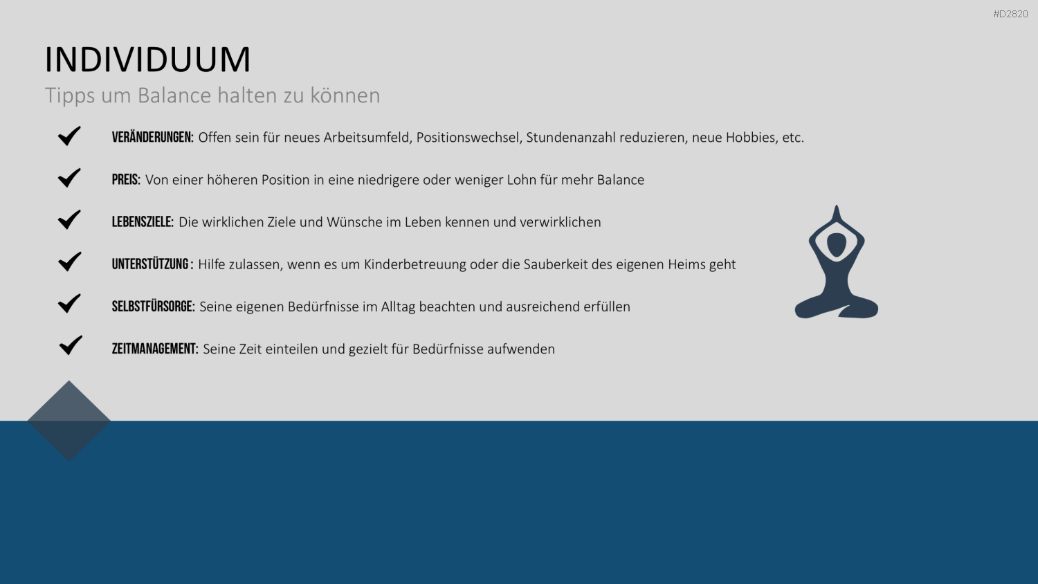 Work-Life-Balance PowerPoint-Vorlage