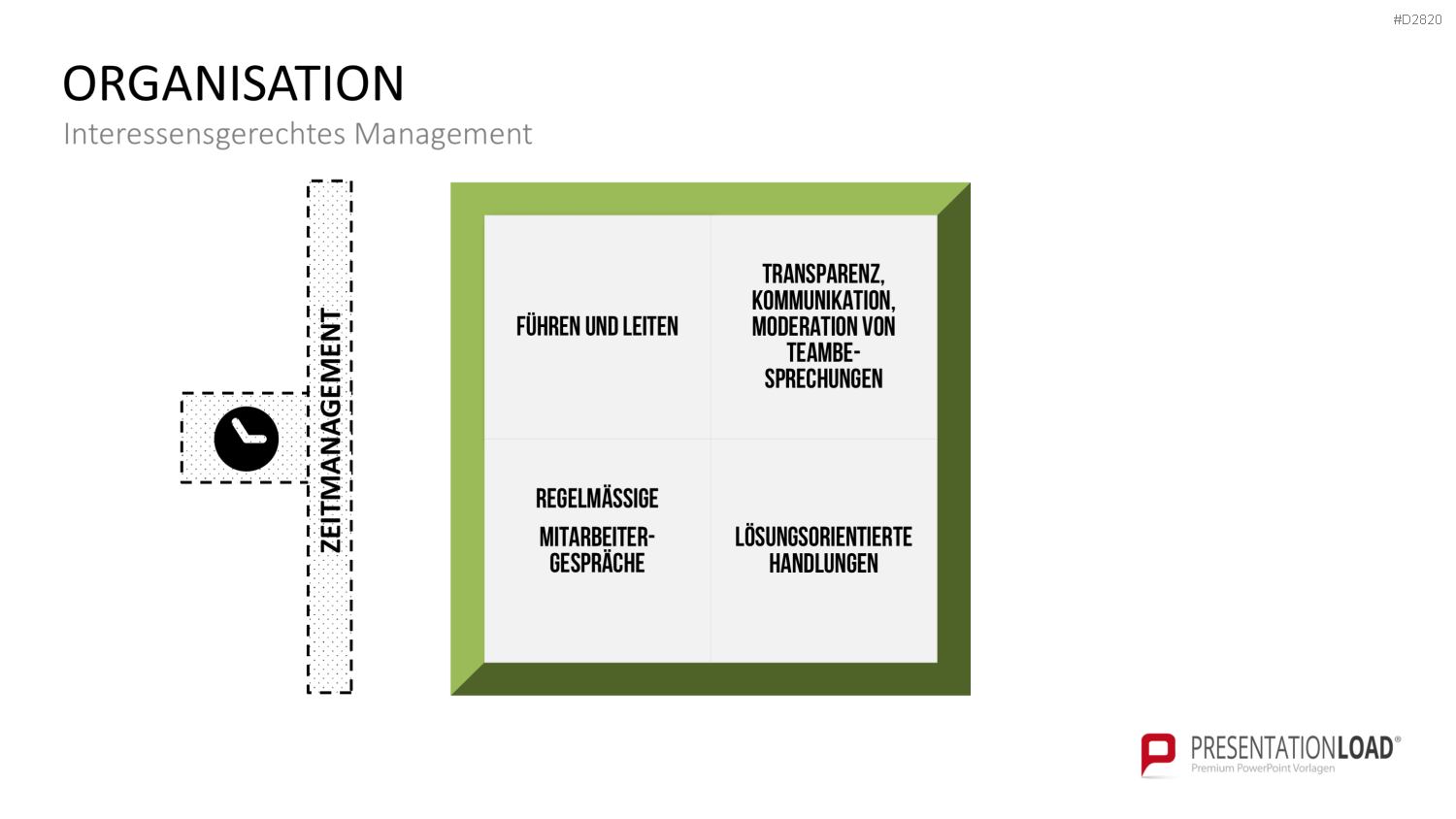 Work-Life-Balance PowerPoint-Vorlage