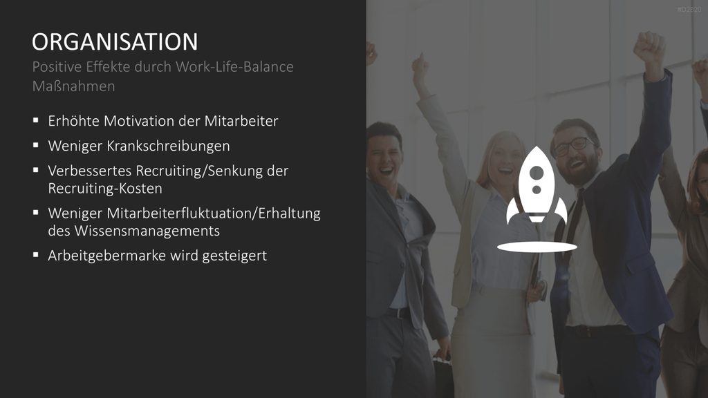 Work-Life-Balance PowerPoint-Vorlage
