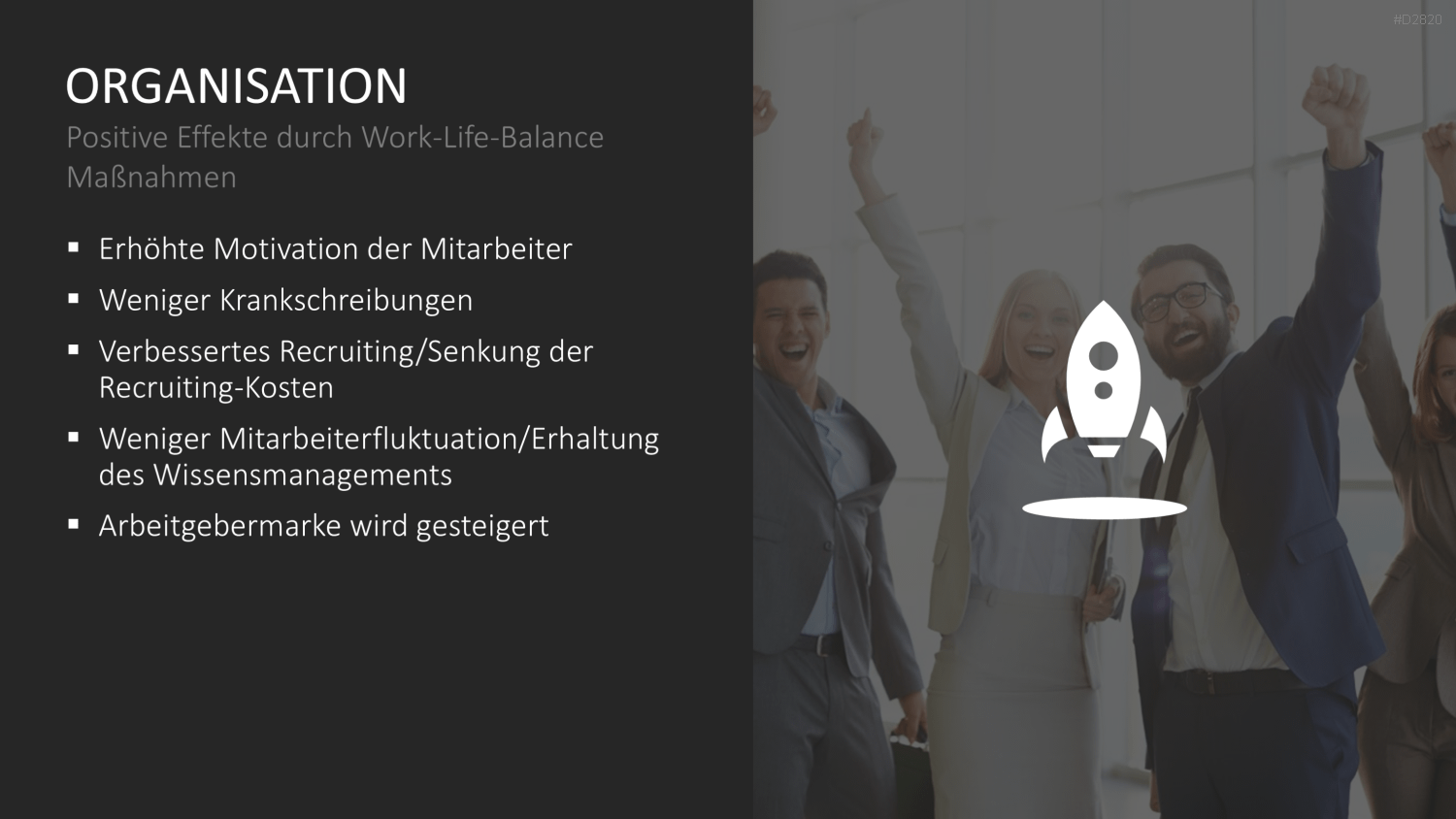 Work-Life-Balance PowerPoint-Vorlage
