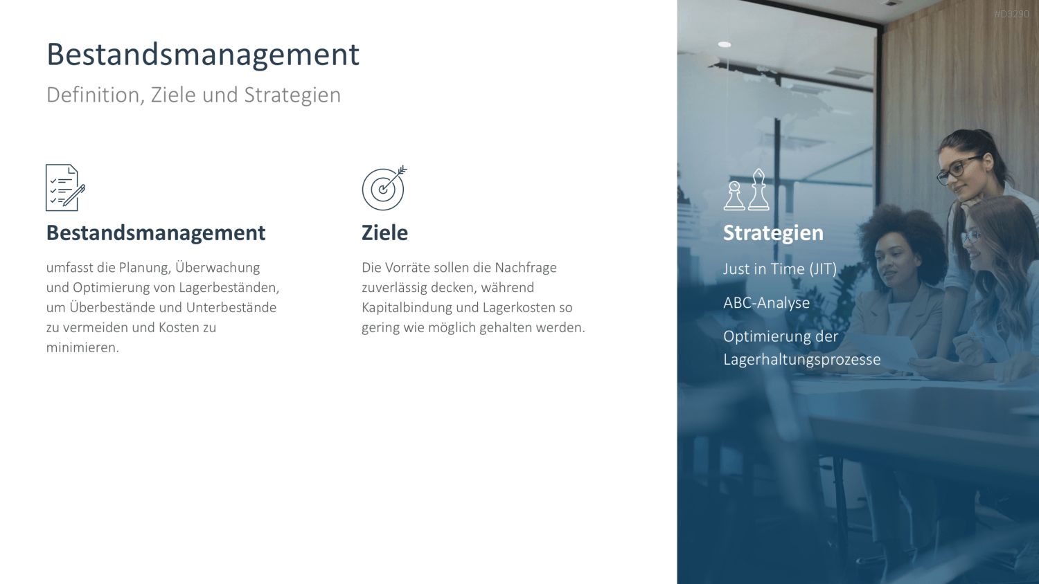 Working Capital Management PowerPoint-Vorlage