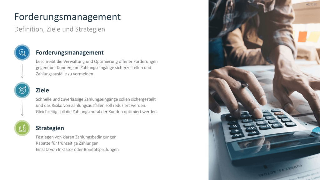 Working Capital Management PowerPoint-Vorlage
