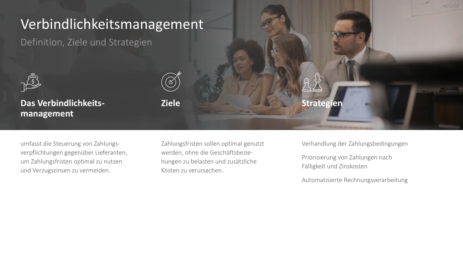Working Capital Management PowerPoint-Vorlage