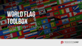 Länder-Flaggen Toolbox PowerPoint-Vorlage