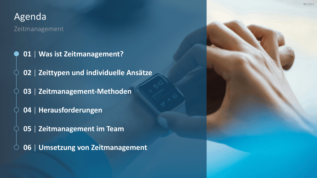 Zeitmanagement PowerPoint-Vorlage