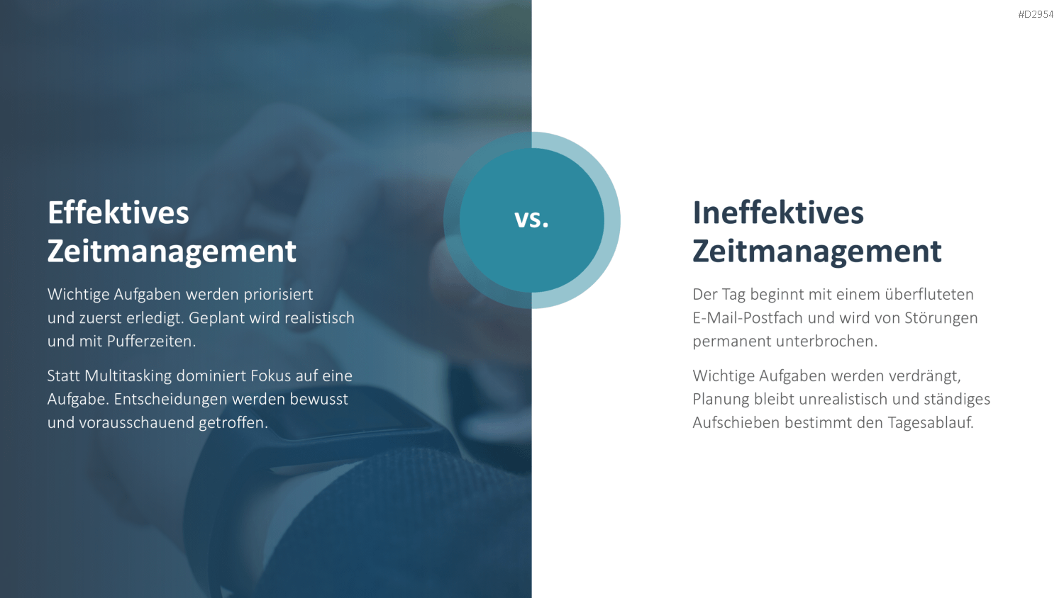 Zeitmanagement PowerPoint-Vorlage