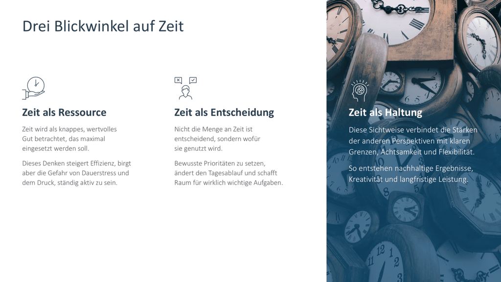 Zeitmanagement PowerPoint-Vorlage