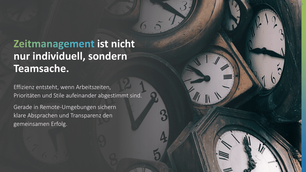 Zeitmanagement PowerPoint-Vorlage