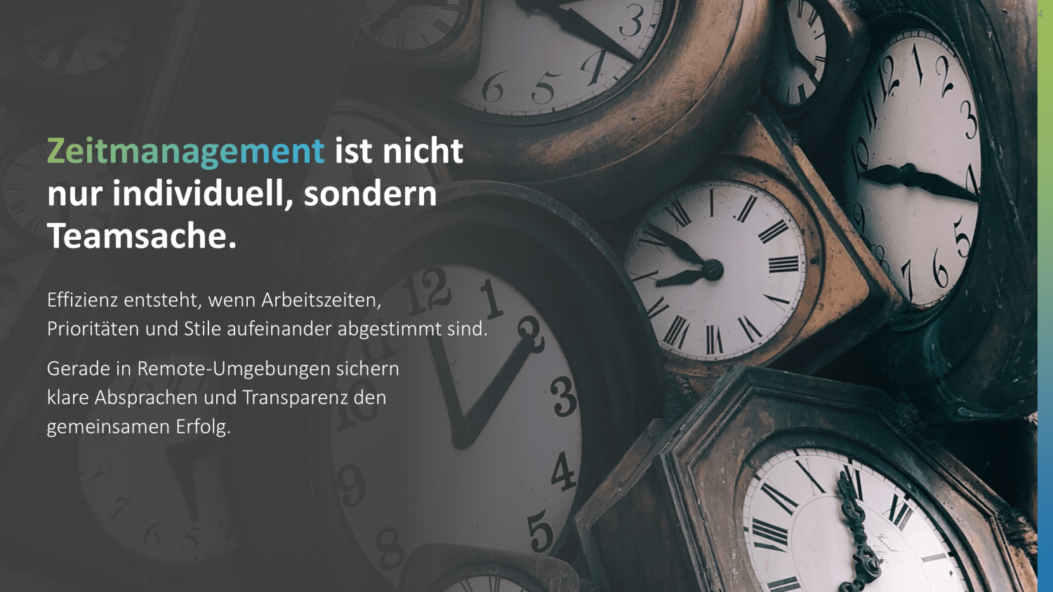 Zeitmanagement PowerPoint-Vorlage