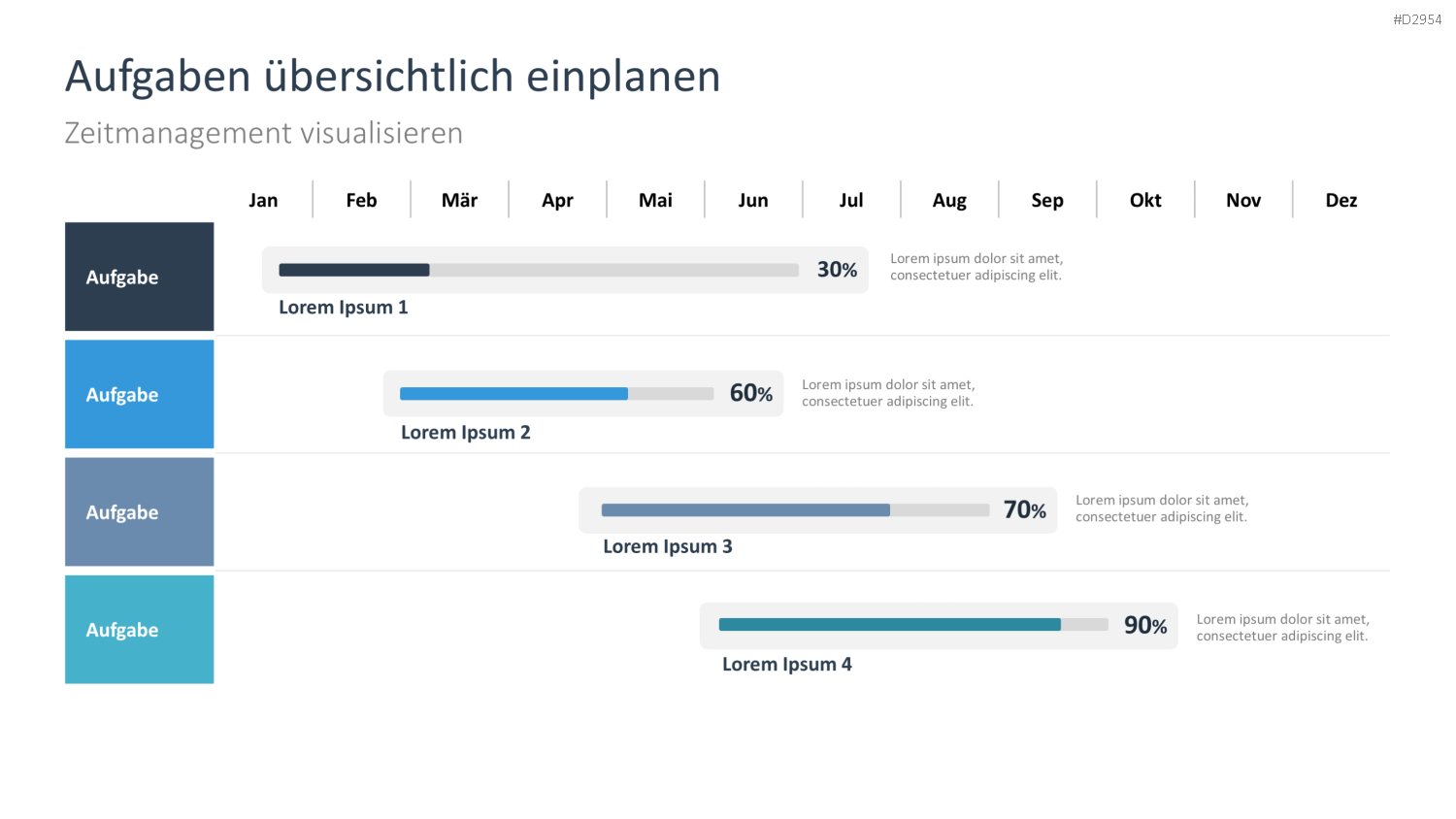 Zeitmanagement PowerPoint-Vorlage
