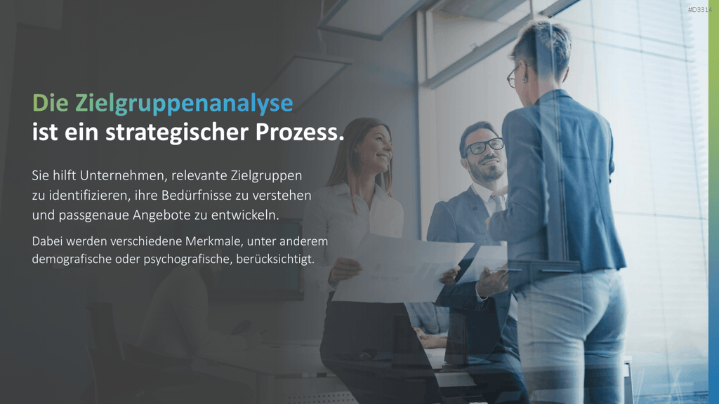 Zielgruppenanalyse PowerPoint-Vorlage