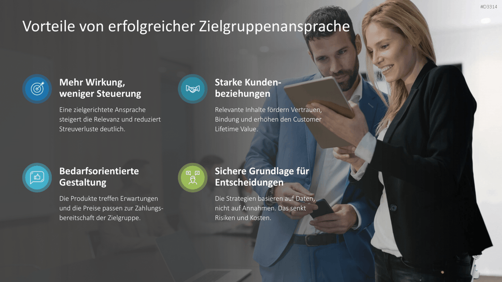 Zielgruppenanalyse PowerPoint-Vorlage