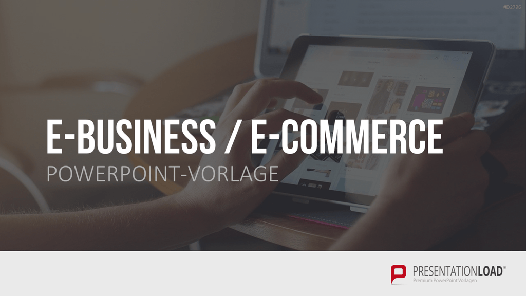 E-Business & E-Commerce PowerPoint-Vorlage