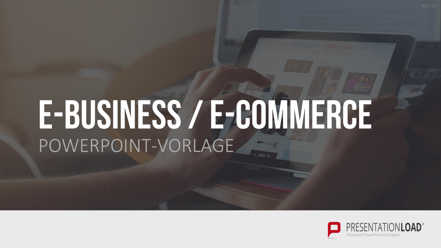 E-Business & E-Commerce PowerPoint-Vorlage