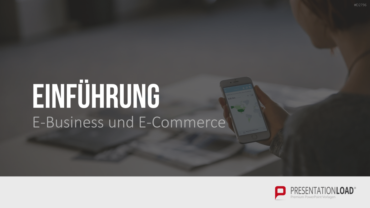 E-Business & E-Commerce PowerPoint-Vorlage
