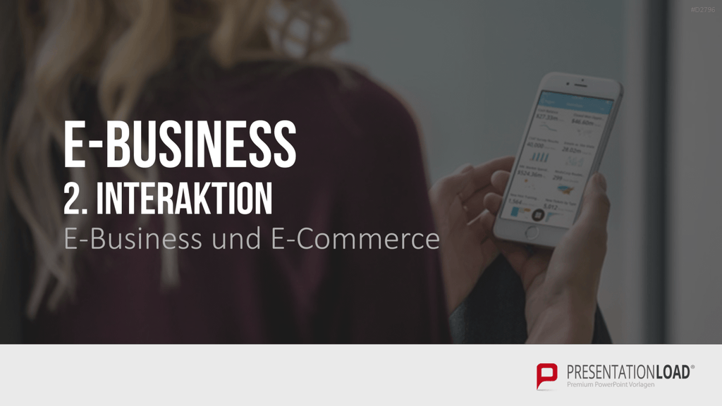 E-Business & E-Commerce PowerPoint-Vorlage