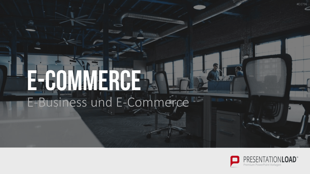E-Business & E-Commerce PowerPoint-Vorlage