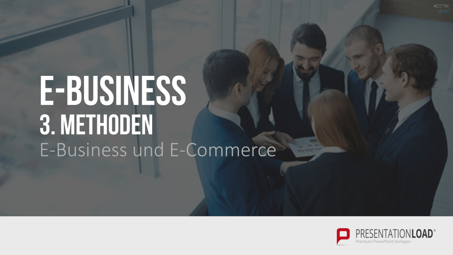E-Business & E-Commerce PowerPoint-Vorlage
